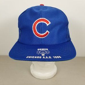 Vintage Chicago Cubs Trucker Mesh Snap-back MLB